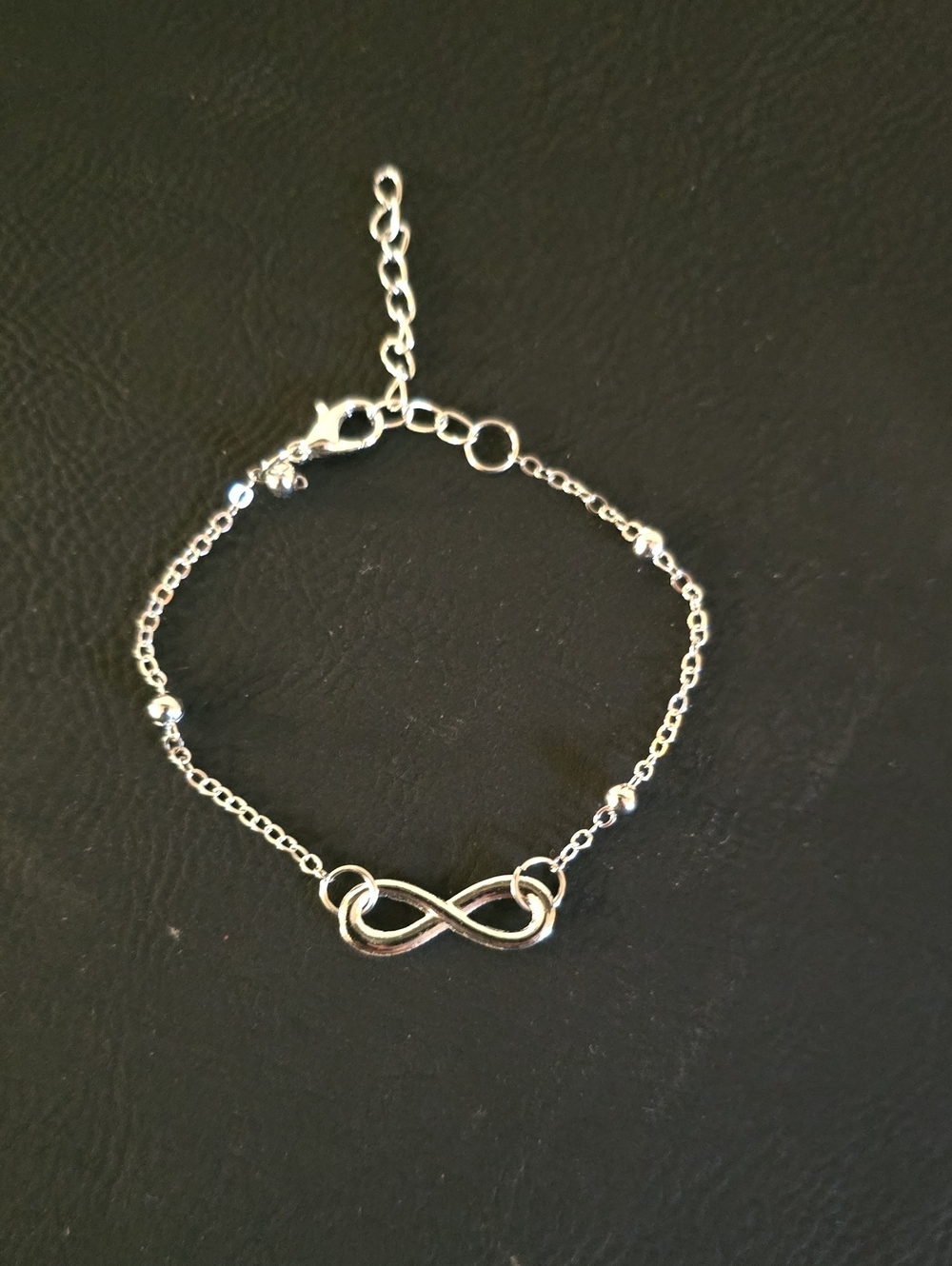Silver Infinity Link Bracelet